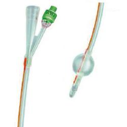 CATETERE FOLEY IN SILICONE TRASPARENTE A 2 VIE CON PALLONCINO 5-10ML DIAMETRO CH22 7,33MM LUNGHEZZA 40CM - Farmacia Puddu Baire S.r.l.