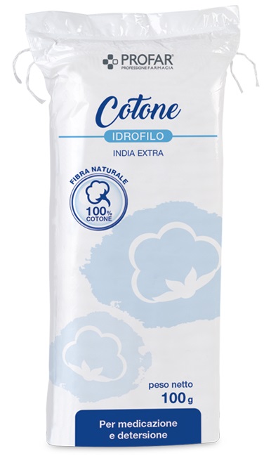 COTONE IDROFILO PROFAR INDIA EXTRA 100 G - Farmacia Puddu Baire S.r.l.