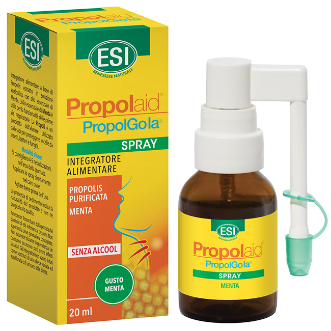 ESI PROPOLAID PROPOLGOLA SPRAY 20 ML - Farmacia Puddu Baire S.r.l.
