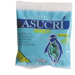 ASUCRI CARAMELLA BALSAMICA 40 G - Farmacia Puddu Baire S.r.l.