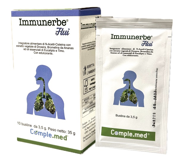 IMMUNERBE FLUI 10 BUSTINE - Farmacia Puddu Baire S.r.l.