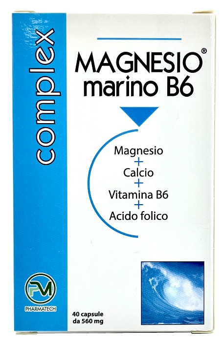 MAGNESIO MARINO B6 40 CAPSULE - Farmacia Puddu Baire S.r.l.