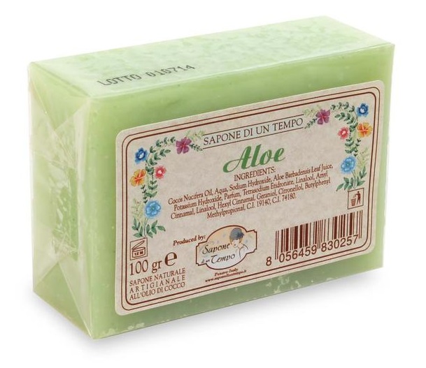 SAPONE NATURALE ALOE 100 G - Farmacia Puddu Baire S.r.l.