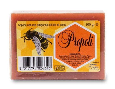SAPONE NATURALE ALVEARE PROPOLI 100 G - Farmacia Puddu Baire S.r.l.