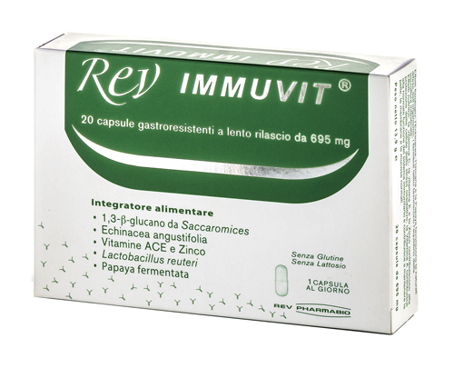 REV IMMUVIT 20 CAPSULE - Farmacia Puddu Baire S.r.l.