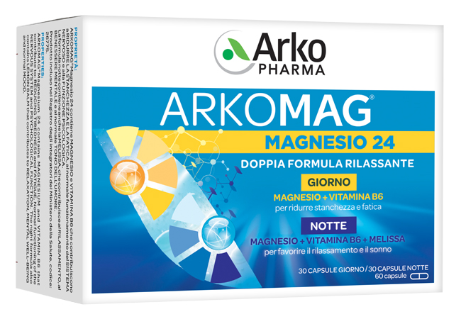 MAGNESIO 24 60 CAPSULE - Farmacia Puddu Baire S.r.l.
