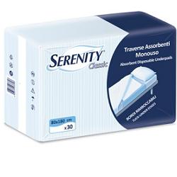 TRAVERSA SALVAMATERASSO SERENITY CLASSIC XL 80X180CM 30 PEZZI - Farmacia Puddu Baire S.r.l.