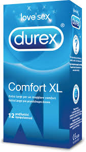 PROFILATTICO DUREX COMFORT XL 12 PEZZI - Farmacia Puddu Baire S.r.l.