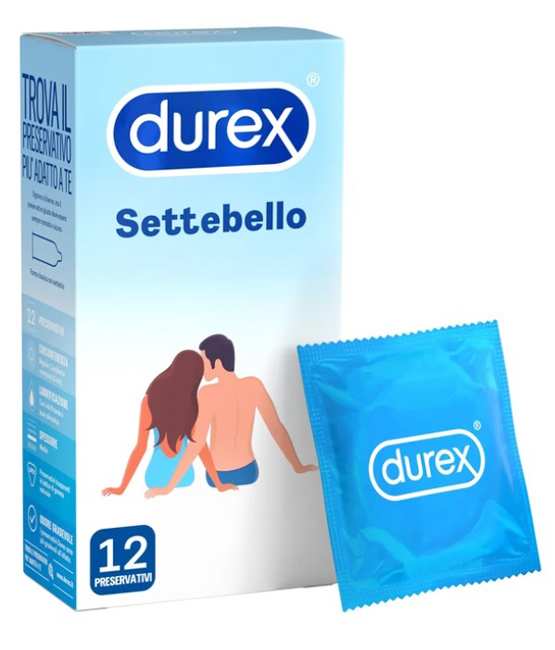 PROFILATTICO DUREX SETTEBELLO CLASSICO 12 PEZZI - Farmacia Puddu Baire S.r.l.