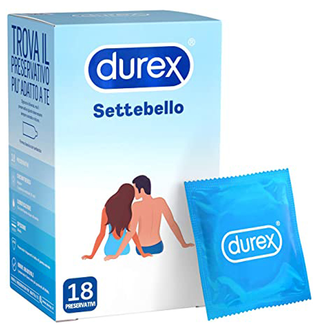 PROFILATTICO DUREX SETTEBELLO CLASSICO 18 PEZZI - Farmacia Puddu Baire S.r.l.