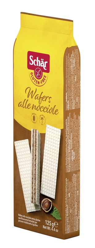 SCHAR WAFERS NOCCIOLA 125 G - Farmacia Puddu Baire S.r.l.