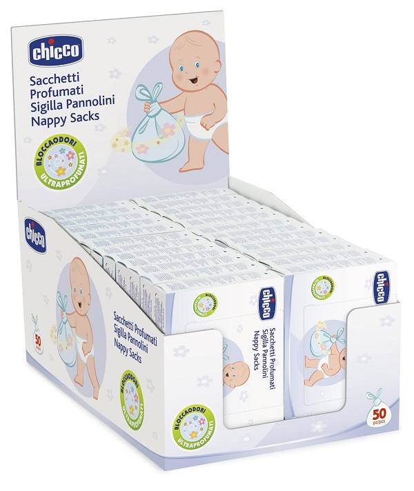 CHICCO SACCHETTI PROFUMATI PANNOLINI - Farmacia Puddu Baire S.r.l.