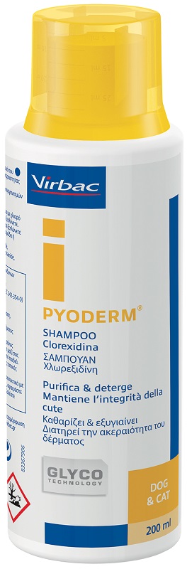 PYODERM SHAMPOO DERMATOLOGICO FLACONE 200 ML - Farmacia Puddu Baire S.r.l.