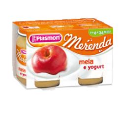 PLASMON OMOGENEIZZATO YOGURT MELA 120 G X 2 PEZZI - Farmacia Puddu Baire S.r.l.