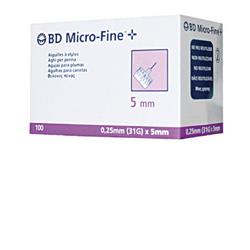 AGO PER PENNA DA INSULINA BD MICROFINE 31 GAUGE 5 MM 100 PEZZI - Farmacia Puddu Baire S.r.l.