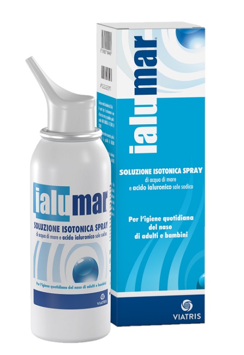 SOLUZIONE ISOTONICA SPRAY DI ACQUA DI MARE ACIDO IALURONICO SALE SODICO PER IGIENE NASO ADULTI E BAMBINI 100ML - Farmacia Puddu Baire S.r.l.