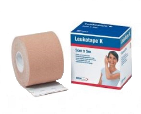 BENDA ADESIVA LEUKOTAPE K PER TAPING FISIOTERAPICO LARGHEZZA 5 CM LUNGHEZZA 5 M COLOR CARNE IN ROTOLO - Farmacia Puddu Baire S.r.l.