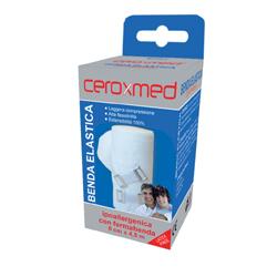 BENDA ELASTICA CEROXMED 6X450 CM CON GANCIO 1 PEZZO - Farmacia Puddu Baire S.r.l.