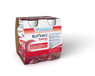 RESOURCE ENERGY FRAGOLA/LAMPONE 4 BOTTIGLIE 200 ML - Farmacia Puddu Baire S.r.l.