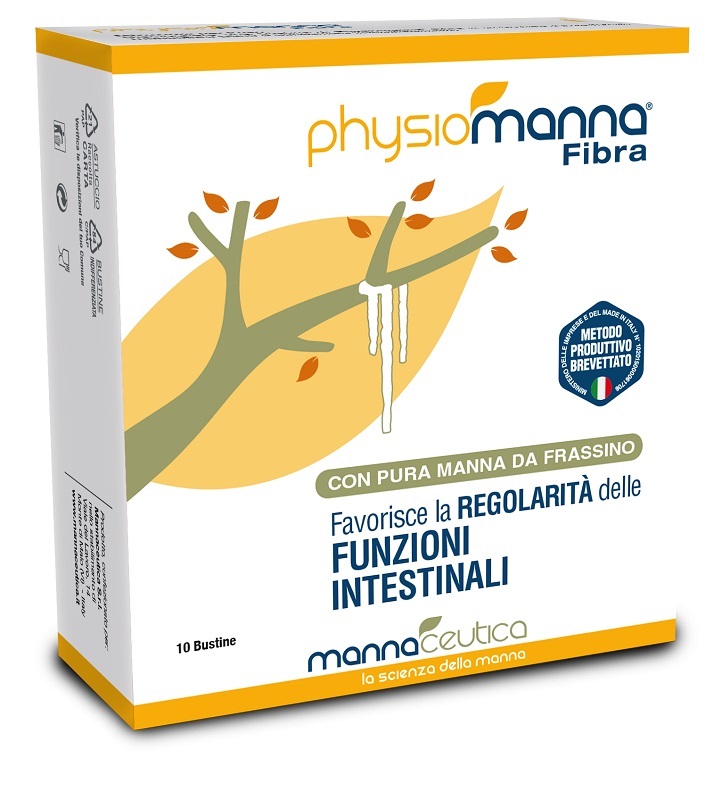 PHYSIOMANNA FIBRA 10 BUSTINE - Farmacia Puddu Baire S.r.l.