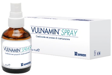 VULNAMIN SPRAY 30ML FLACONE IN VETRO CON EROGATORE A TASTO - Farmacia Puddu Baire S.r.l.
