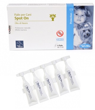 PROTECTION SPOTON CANE 0-10 KG 5 X 3 ML - Farmacia Puddu Baire S.r.l.