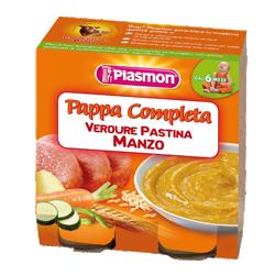 PLASMON OMOGENEIZZATO PAPPE MANZO VERDURA PASTINA 190 G X 2 PEZZI - Farmacia Puddu Baire S.r.l.