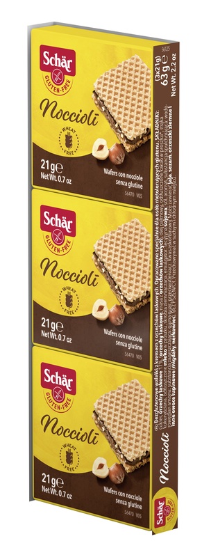 SCHAR NOCCIOLI SNACK 3 PEZZI 21 G - Farmacia Puddu Baire S.r.l.