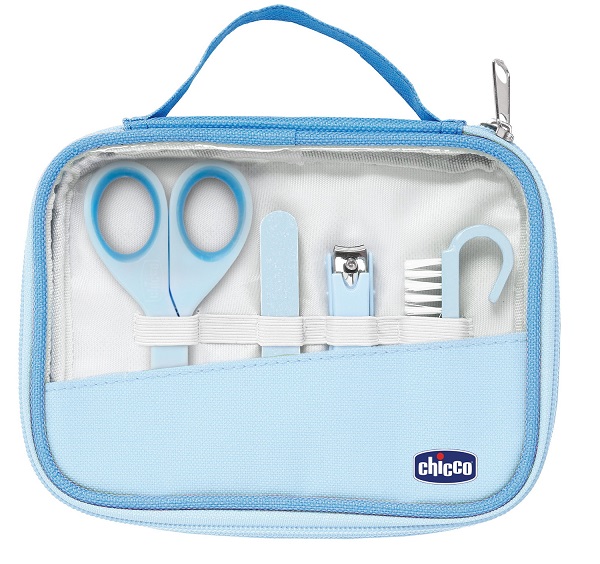 CHICCO SET UNGHIE BAMBINO AZZURRO-VERDE - Farmacia Puddu Baire S.r.l.