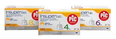AGO PER PENNA DA INSULINA PIC INSUPEN GAUGE 32 4 MM 100 PEZZI - Farmacia Puddu Baire S.r.l.