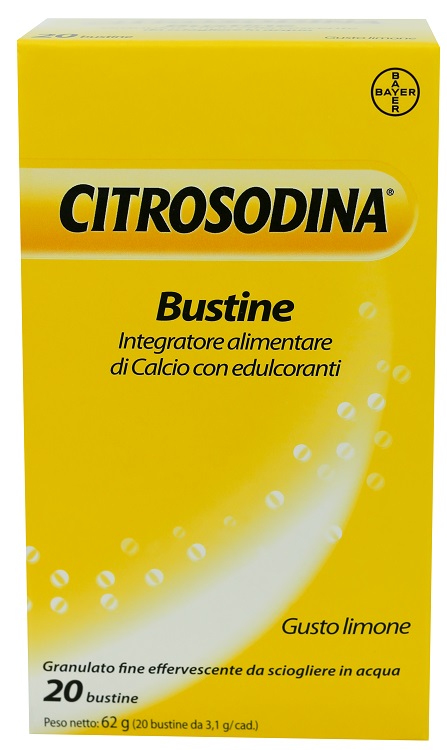CITROSODINA 20 BUSTINE EFFERVESCENTE - Farmacia Puddu Baire S.r.l.