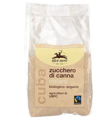 ZUCCHERO DI CANNA CHIARO BIO CUBA FAIRTRADE 500 G - Farmacia Puddu Baire S.r.l.