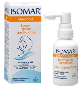 ISOMAR ORECCHIE ACQUA DI MARE SPRAY NO GAS PER IRRIGAZIONE DELL'ORECCHIO 50ML - Farmacia Puddu Baire S.r.l.