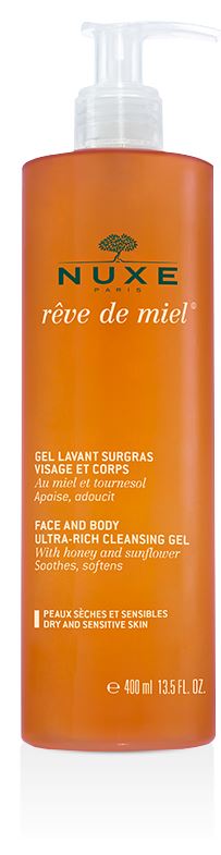 NUXE REVE DE MIEL GEL DETERGENTE VISO E CORPO 400 ML - Farmacia Puddu Baire S.r.l.