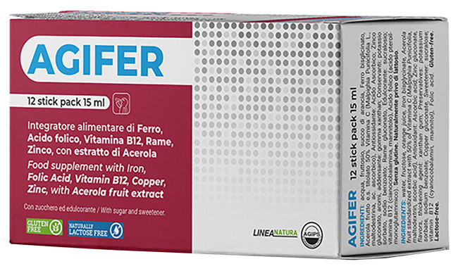 AGIFER 15 STICK 15 ML - Farmacia Puddu Baire S.r.l.