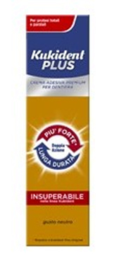 KUKIDENT DOPPIA AZIONE ADESIVO PROTESI DENTARIA 40 G - Farmacia Puddu Baire S.r.l.