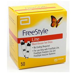STRISCE MISURAZIONE GLICEMIA FREESTYLE LITE 50 PEZZI - Farmacia Puddu Baire S.r.l.