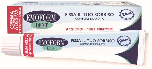 EMOFORM DENT CREMA ADESIVA PER PROTESI DENTALE 45 G - Farmacia Puddu Baire S.r.l.