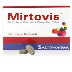 MIRTOVIS 30 COMPRESSE MASTICABILI - Farmacia Puddu Baire S.r.l.