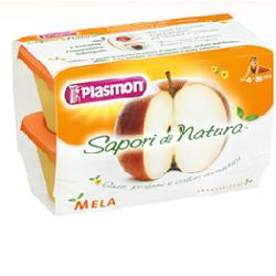 PLASMON SAPORI DI NATURA OMOGENEIZZATO MELA 100 G X 4 PEZZI - Farmacia Puddu Baire S.r.l.