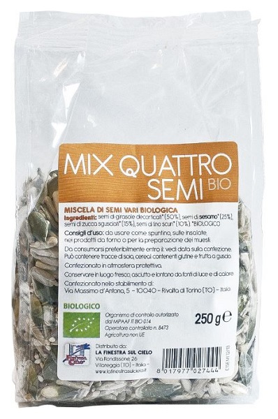 MIX 4 SEMI BIO 250 G - Farmacia Puddu Baire S.r.l.