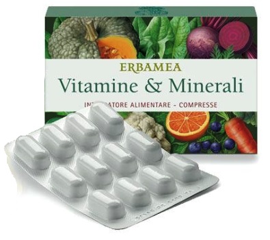 VITAMINE & MINERALI 24 COMPRESSE - Farmacia Puddu Baire S.r.l.