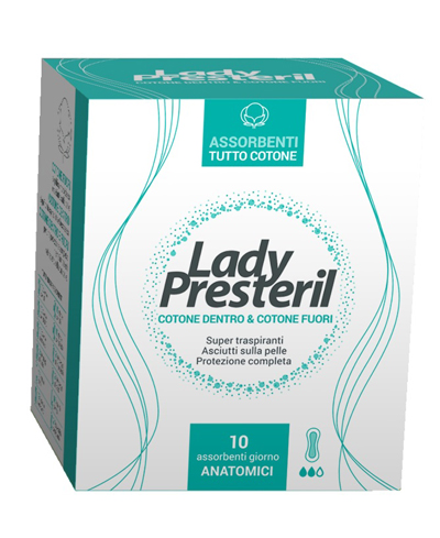 LADY PRESTERIL ANATOMICO POCKET 10 PEZZI - Farmacia Puddu Baire S.r.l.