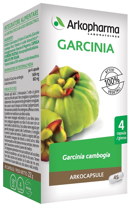 ARKO CAPSULE GARCINIA CAMB 45 CAPSULE - Farmacia Puddu Baire S.r.l.