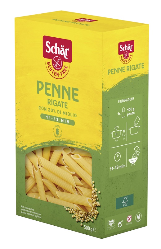 SCHAR PENNE RIGATE 500 G - Farmacia Puddu Baire S.r.l.