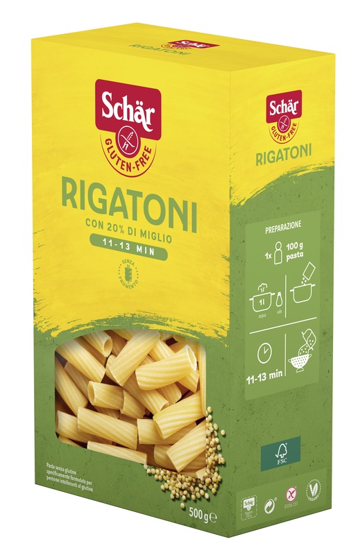 SCHAR RIGATONI 500 G - Farmacia Puddu Baire S.r.l.
