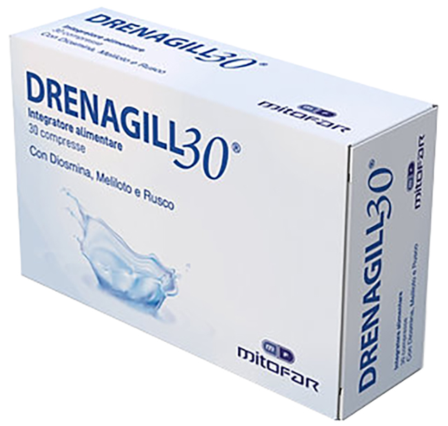 DRENAGILL 30 30 COMPRESSE - Farmacia Puddu Baire S.r.l.