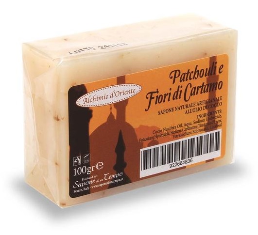 SAPONE NATURALE PATCHOULI CARTAMO - Farmacia Puddu Baire S.r.l.