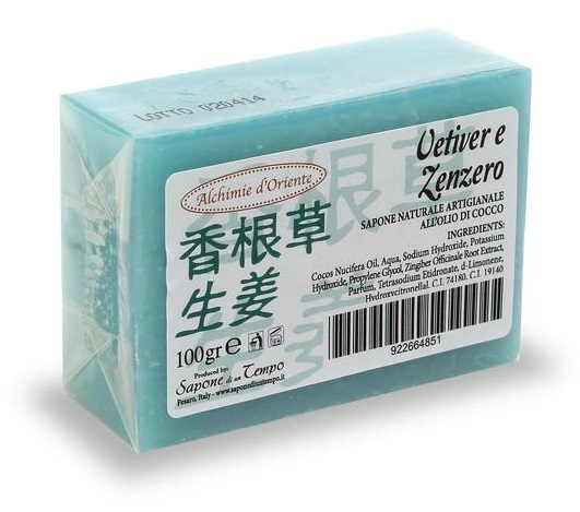 SAPONE NATURALE VETIVER ZENZER 100G - Farmacia Puddu Baire S.r.l.