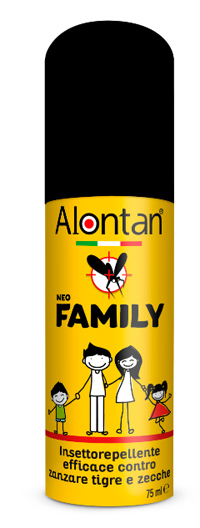 ALONTAN NEO FAMILY SPRAY 75 ML ICARIDINA 10% - Farmacia Puddu Baire S.r.l.